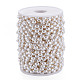 304 cadenas de perlas de imitación de plástico abs y acero inoxidable CHS-S008-015G-2