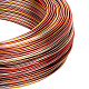 BENECREAT Multicolor Jewelry Craft Aluminum Wire (18 Gauge/1mm AW-BC0004-1mm-06-1