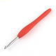 Aluminum Crochet Hooks with Rubber Handle Covered TOOL-R094-2