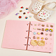 NBEADS 8 Pages Shoe Charms Organizer AJEW-WH0038-94P-01-4
