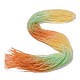 Transparent Gradient Color Glass Beads Strands GLAA-G101-2mm-08-2