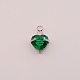 Faceted Glass Urn Pendant GLAA-WH0031-10L-1