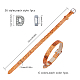 Sunnyclue DIY Brief Uhr Gürtel Armbänder Kits DIY-SC0011-09-2