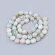Chapelets de perles en morganite naturelle X-G-T064-54A-2