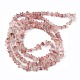 Chapelets de perles aux fraises en quartz naturel G-G0003-B06-3