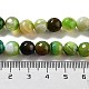 Natural Striped Agate/Banded Agate Beads Strands G-G581-8mm-16-4