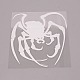 Etiqueta engomada impermeable del animal doméstico de la araña DIY-WH0273-42B-2