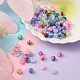 Perles en acrylique transparentes craquelées CACR-YW0001-09A-5