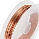 Benecreat alambre de cobre resistente al deslustre de calibre 20 CWIR-BC0001-0.8mm-RG-2