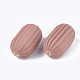Perlas corrugadas de acrílico estilo caucho OACR-T014-18A-09-2