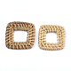 Handmade Reed Cane/Rattan Woven Linking Rings WOVE-T005-21A-2