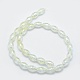 Chapelets de perles en verre électroplaqué EGLA-G025-FR01-1