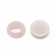 Cabochons de quartz rose naturel X-G-R416-10mm-48-2