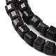 Filo di perline di agata naturale&nbsp;G-M422-A01-02V-3