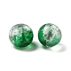 Cuisson peints crépitement transparente brins de perles de verre CCG-XCP0001-04B-01-2