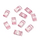 Transparent Acrylic Carrier Beads PL873Y-10-1