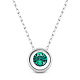 Ожерелья с подвесками shegrace 925 из стерлингового серебра JN867D-1