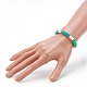 Bracelets extensibles perlés heishi en pâte polymère à la main BJEW-JB06144-02-4