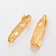 Golden Iron Pin Backs Brooch Safety Pin Findings X-E035Y-G-2