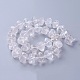 Chapelets de perles en cristal de quartz naturel G-P434-08-1