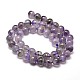 Natural Amethyst Round Bead Strands X-G-I168-08-6mm-2