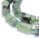 Hebras de perlas de prehnita natural esmeriladas G-L552C-04-2