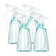 Transparente Spritzflaschen aus Kunststoff AJEW-GA0001-10-1