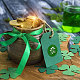 CRASPIRE Shamrock Wax Seal Stamp St. Patrick's Day Sealing Wax Stamps 30mm Retro Vintage Removable Brass Stamp Head with Wood Handle for St. Patrick's Day Invitations Cards Gift AJEW-WH0184-0802-3