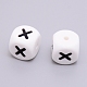 Silicone Beads SIL-WH0002-25B-X-1