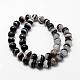 Natural Crystal and Agate Bead Strands G-K134-03-12mm-1
