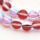 Round Synthetic Moonstone Beads Strands G-M210-12mm-07-1