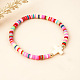 Bracelets en argile polymère croisés faits main de style bohème&nbsp;VQ7310-2