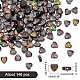 ARRICRAFT 2 Strands Electroplate Non-magnetic Synthetic Hematite Beads Strands G-AR0004-24-6
