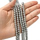 Eco-Friendly Dyed Glass Pearl Beads Strands HY-A008-6mm-RB035-2