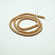 Umweltfreundliche runde Perlenstränge aus gefärbtem Glasperlen HY-A002-8mm-RB019-3