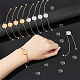 Unicraftale diy Blank Dome Bracelet Making Kit DIY-UN0004-98-4