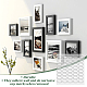 60 шт прозрачные акриловые двухсторонние клейкие наклейки FIND-WH0139-98A-7