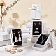 Boîtes à bijoux en carton CBOX-WH0003-32-5