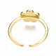 Brass Enamel Cuff Rings RJEW-N035-019-NF-3