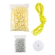 480 pièces perles acryliques transparentes/imitation perle DIY-LS0003-05A-6