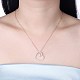 925 Sterling Silver Pendant Necklaces NJEW-BB31551-P-4
