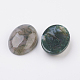 Natural Indian Agate Flat Back Cabochons G-G741-30x40mm-03-2