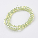 Chapelets de perles en verre électroplaqué GLAA-A036-C01-2