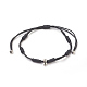 Cowhide Leather Cord Bracelet Making BJEW-JB03877-1