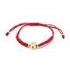 Bracelets de perles de nylon tressés réglables BJEW-JB05695-02-1