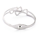 304 Stainless Steel Bangles BJEW-O184-20P-2