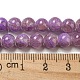 Chapelets de perles en jade naturelle teinte G-F764-01B-5