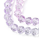 Chapelets de perles en verre transparente   GLAA-E036-07V-4