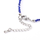 Bracelets en perles de rocaille de verre BJEW-JB05967-02-3