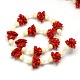 Synthetic Coral Beads Strands CORA-L003-A-01-3
